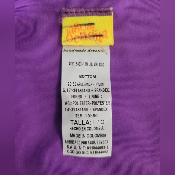 Agua Bendita Malibu Vini Cross-Neck Cut Out One-Piece Swimsuit - Picture 9 of 10